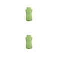 thumbnail image 2 of Billuyoard Cachorro Camisa Elasticidad Ropa para perros Suavidad Estilo simple Chaleco para perros Regalo dulce Suministros para mascotas Accesorios para Verde XXL 2piezas Billuyoard CBP387214, 2 of 6