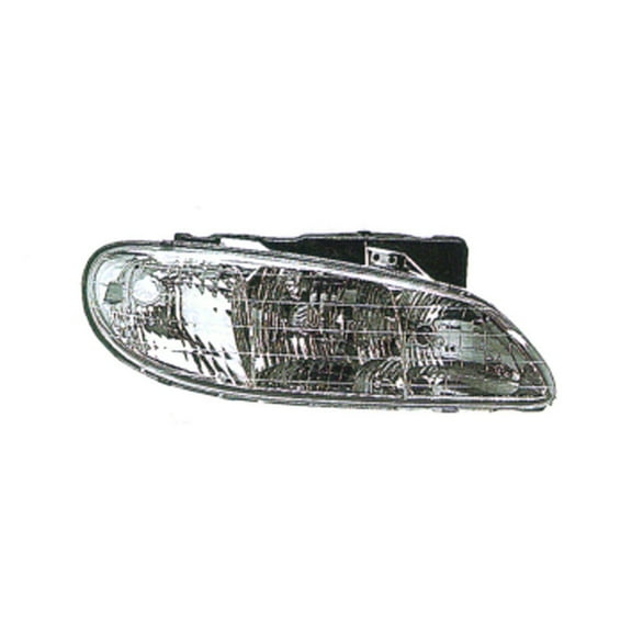 KAI New Economy Replacement Driver Side Headlight Assembly, Fits 1996-1998 Pontiac Grand Am