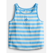 Girls Knotted Tank Top, Sizes 4-10