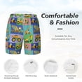 thumbnail image 6 of Picia Construction Machinery pattern Mens Swim Trunks with Compression Liner Stretch Beach Shorts Quick Dry with Zipper Pockets No-Chafing Board Shorts-3X-Large, 6 of 9