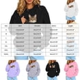 thumbnail image 3 of GCETTIC Dog Pouch Hoodie Pet Pouch Hoodies Kangaroo Hoodie for Dogs Cats Pet Long Sleeve Sweatshirts for Dogs Snack Hoodies Cat Dog Carrier Pullover for Pet Lover Sweatshirts Pocket,L, 3 of 6