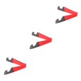 thumbnail image 3 of relayinert Adjustable Mobile Phone Holder V Shaped Phone Holder Universal Phone Accessory Red 3Set, 3 of 6