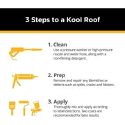 Premium White Elastomeric Roof Coating