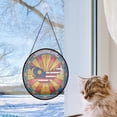 thumbnail image 5 of Malaysia Travel Decor Suncatcher Stained Glass Window Hanging, Gift for Traveller, Collection of Country Travel Souvenirs for Family and Friends, Malaysia Map and Flag Décor, 5 of 6