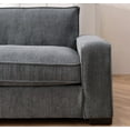 thumbnail image 3 of Uspridefurniture Corduroy Luxe Comfortable 3 Seater Couch, Gray, 3 of 4