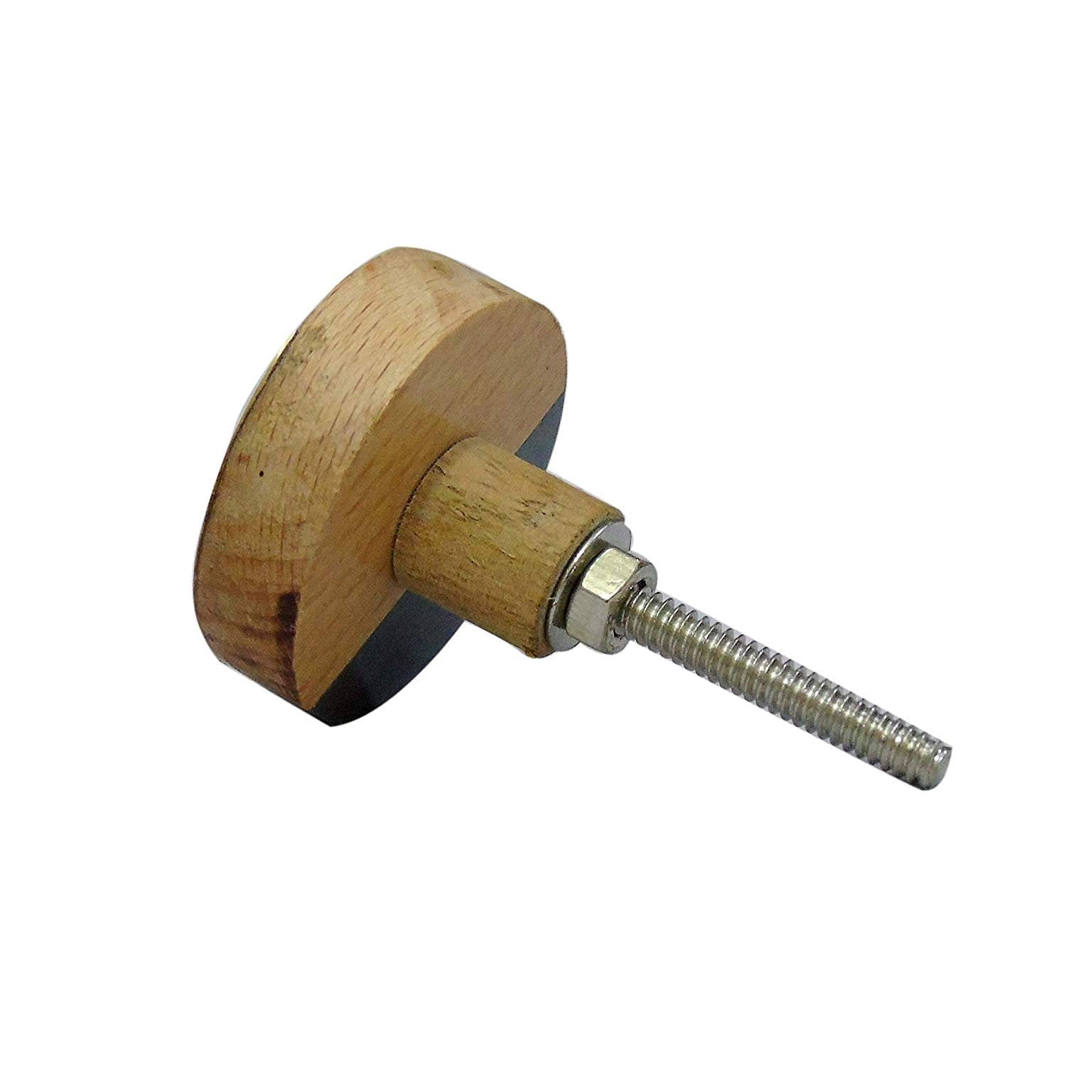Set of 6 Wooden Artistic Cabinet Knobs by Perilla Home