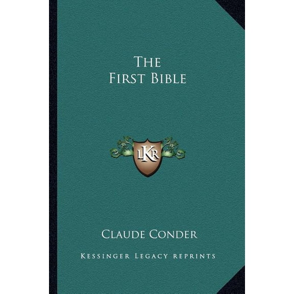 The First Bible