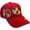 Red, variant on 3D Raised Embroidery Horse Farm Baseball Cap Hat, Multiple Colors