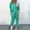 Mint Green, variant on Pyhlmscde Women's Two Outfit Long Sleeve Crewneck Pullover Tops And Long Pants Sweatsuits with Sweatpants, Lounge Sets for Women, Two Piece Sets for Women Green L