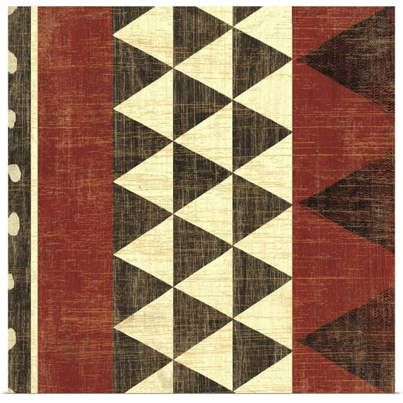 Great BIG Canvas | Rolled Moira Hershey Poster Print entitled Patterns of the Savanna I