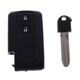 thumbnail image 3 of 2 Buttons Remote Smart Car Key Case Cover For Toyota Prius Corolla Verso Toy43 Uncut Blade--, 3 of 5