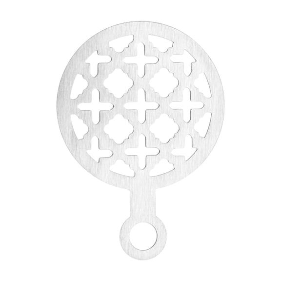 deevoka Coffee Decorating Baking Painting Tools for Chocolate Powder Oatmeal Cupcake Irregular pattern