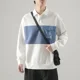 thumbnail image 5 of Camisetas tipo polo para hombre, camisetas de gran tamaño, camisetas de talla grande, ropa japonesa para hombre, camisetas holgadas con bolsillos empalmados, moda Harajuku, tendencias de manga larga 2, 5 of 5