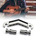 thumbnail image 2 of 6 String Electric Guitar Tailpiece Replacement Part for Electric Guitars, Guitar Stop Bar Tailpiece Guitar Bridge Part, 2 of 4