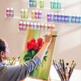 thumbnail image 4 of Transparent Paint Storage Box Wall-Mounted, Miniature Paint Rack, Paint Rack Organizer, Craft Paint Storage Rack, 4 of 7