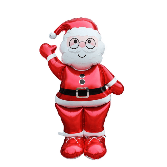 Santa Christmas Standing Foil Balloon Decoration F07M1-60
