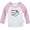 Long Pink Raglan T-shirt, variant on iDzn Italian Whatsa Matta You Funny T shirt For Baby, Newborn Babies T-shirts, Infant Tops, 0-24M Kids Graphic Tees Clothing (Long Black Raglan T-shirt, 0-6 Months)