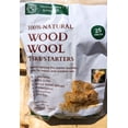 thumbnail image 2 of ToughWorkz Natural Wood Wool Firestarters for BBQ Grills, Pizza Ovens, Firepits, Camping Stoves, Indoor Fireplaces, Non-Toxic, Odorless, Recycled Wood Fire Starter Pellets, 25 Pieces, 2 of 9