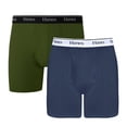 thumbnail image 2 of Boxer Hanes para Hombre, Algodón Multicolor Talla GD, 4 Piezas, 2 of 4
