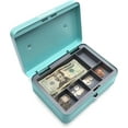 thumbnail image 3 of Honeywell Mobile Cash Box, Key Locking, Teal, 3 of 17