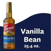 Torani Vanilla Bean Flavoring Syrup, Coffee Flavoring, Drink Mix, 25.4 oz
