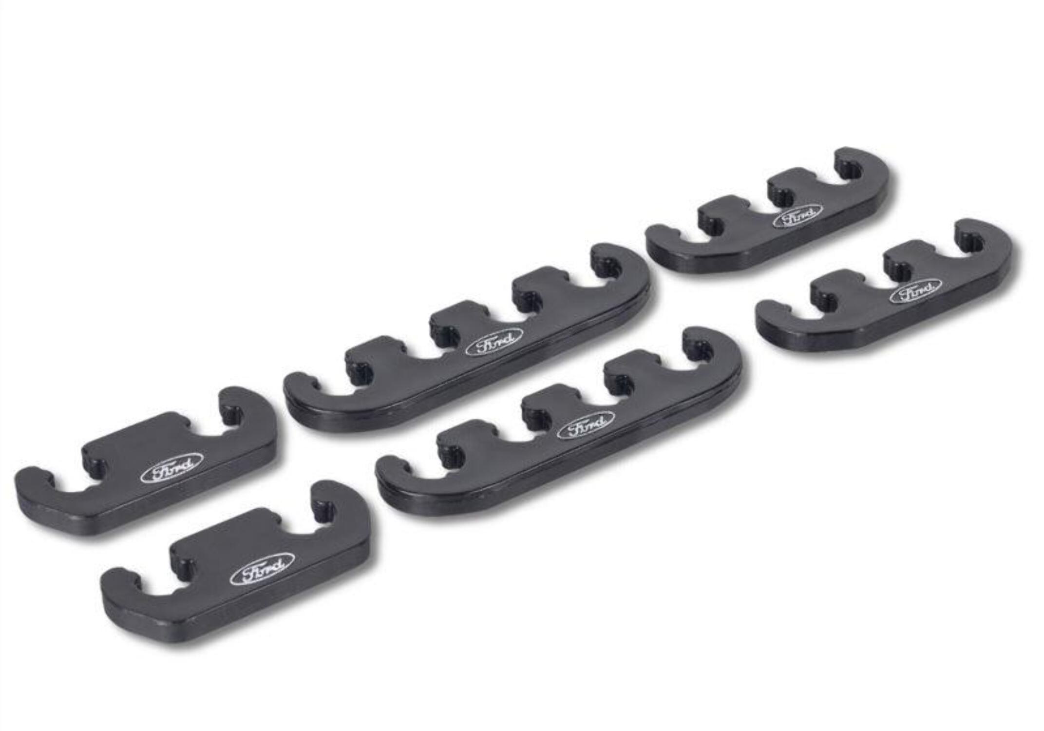 Ford Spark Plug Wire Dividers 6pk Black Plastic