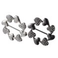 thumbnail image 4 of FRCOLOR 2 Pcs Boucles d'Angle en Alliage de Mode Polyvalentes pour Robe Boucles Pratiques pour Foulard, 4 of 5