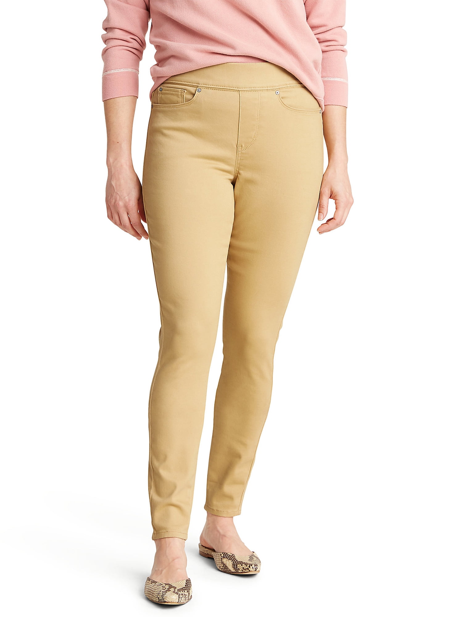 genvinde straf flertal Signature by Levi Strauss & Co. Women's Shaping Pull-On Super Skinny Jeans  - Walmart.com