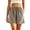 Khaki, variant on Yievot Women's Cotton Shorts Drawstring Elastic Waist Loose Fit Breathable Summer Beach Vacation Casual Shorts