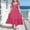 8Hot Pink42, variant on CAIVO Kids Girls Summer Dress Elegant Square Neck Sleeveless Backless Party Casual Solid Color Dresses Lovely Sundress