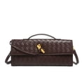 thumbnail image 2 of Sdmnsg-T Woven Purse for Women Evening Clutch Woven Leather & Suede Handbags Crossbody Bag Suede Purse Formal Evening BagFor Mom, 2 of 10