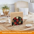 thumbnail image 6 of Yayeee Napkin Holder for Table Kitchen Paper Tissue Organization, Dark Tartan Pattern, 6 of 8