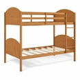 thumbnail image 5 of Mainstays Kids Twin-over-Twin Wood Bunk Bed, Natural Teak, 5 of 7