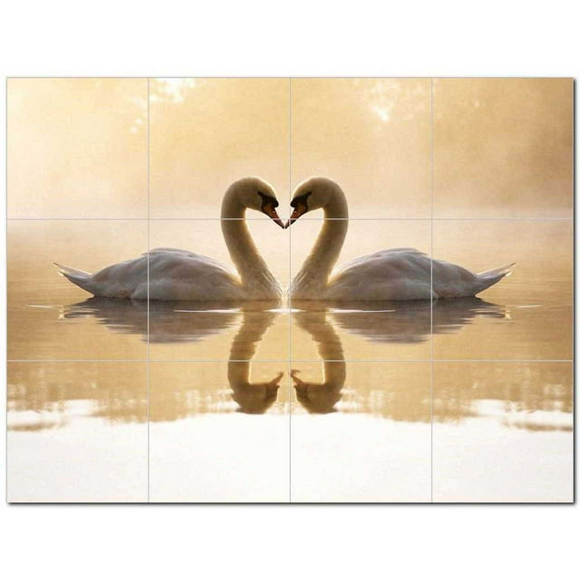 Bird Photo Ceramic Tile Mural Kitchen Backsplash Bathroom Shower 404071-S43