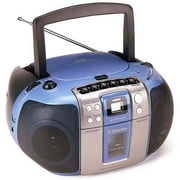 Emerson "Electric Blue" CD/Radio/Cassette Boombox