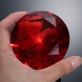 thumbnail image 2 of 1 pieza de diamantes artificiales de cristal de 60 mm, adorno decorativo para boda, hogar, despedida de soltera (transparente), 2 of 7