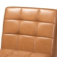 thumbnail image 5 of Bowery Hill Tan Walnut Brown Finished Wood Dining Chair, 5 of 9