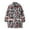 Black, variant on Krdevn Kids Print Hooded Raincoat High Vis Reflective Strip Snap Front Waterproof Windproof Loose Long Rain Jacket for Toddlers Boys Girls School Outdoor Play Color:White,Size:4-5 Years