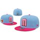 thumbnail image 3 of M-L-B Gorra México Equipo Nacional Fitted Sombrero De Béisbol No Ajustable Completa Cerrada Ala Plana Hip Hop BNLN, 3 of 4