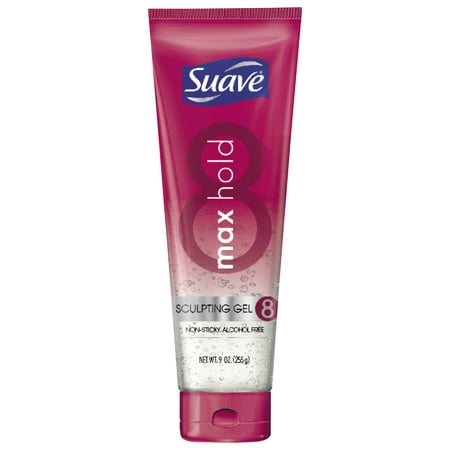 (2 Pack) Suave Max Hold Sculpting Hair Gel, 9 oz (Best Hair Sculpting Products)