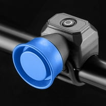 Mini Bike Horn with Battery, 120dB Loud Waterproof Cycle Bell, Handlebar-Mounted Safety Speaker, IPX4 Drizzle-Resistant Design, Lightweight Bicycle Accessory for Commuting, Kids Scooter Alarm