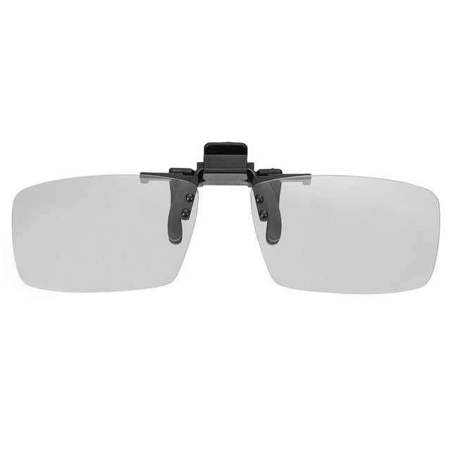 Gafas 3D Clip-on polarizadas, marco de gafas de visualización 3D circular pasivo