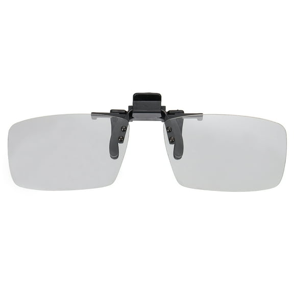 Polarized Clip-on 3D Glasses, Passive Circular 3D Viewing Glasses Frame