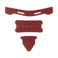 thumbnail image 1 of koolsoo Helmet Pads Cushions Helmet Padding Kit for Sports Skateboard Mountain Bikes Red, 1 of 9