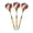 Red, variant on Elkadart Titanium 90% Tungsten Soft Tip Dart Set, 18 Grams, Gold