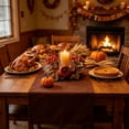thumbnail image 6 of 2026 Halloween Indoor Decorations Halloween Door Wreath Maple Leaves Garland Fall Winter Wreath For Christmas Thanksgiving Home Ornament Decoration, 6 of 7