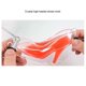thumbnail image 5 of Monstrate Molde de silicona transparente de tacón alto Chocolate piruleta jalea molde bandeja herramientas DIY cocina hornear autoensamblaje utensilio Herramientas y accesorios para hornear METRO Monstrate HA075260-02, 5 of 6