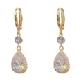 thumbnail image 3 of SUSHANG Zircon Drop Earrings Super Flash Zircon Water Drop Earrings Exquisite Crystal Zircon Earrings Earrings All Earrings, 3 of 9
