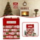 thumbnail image 1 of Calendario De Adviento De Navidad Bolsa Para Colgar En La Pared Con 24 Bolsillos Decoración De Navidad Bolsa De Almacenamiento De Dulces De Múltiples Capas Guardurnaity HA038414-00, 1 of 6