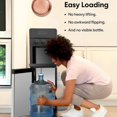 thumbnail image 3 of Behome Bottom Load Water Cooler Dispenser with Lack Water Alert, 3 Temperature Settings-Hot, Cold & Room-Temperature Water, Holds Up to 5 Gallon Bottles, for Homes, Kitchens, Dorms, 3 of 8